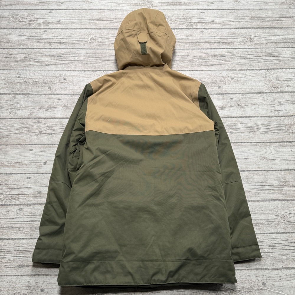 DC Shoes Snow Jacket Youth XL/14 Green Insulated 10K Waterproof Hooded Outdoor - Picture 2 of 6